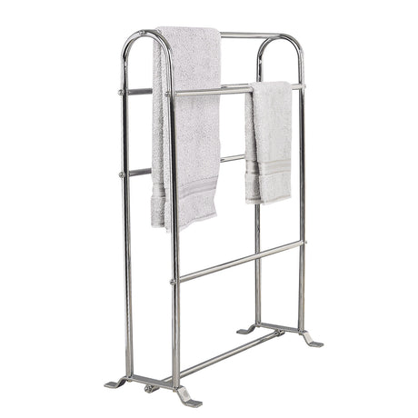 Miller Classic Freestanding Towel Horse in Chrome