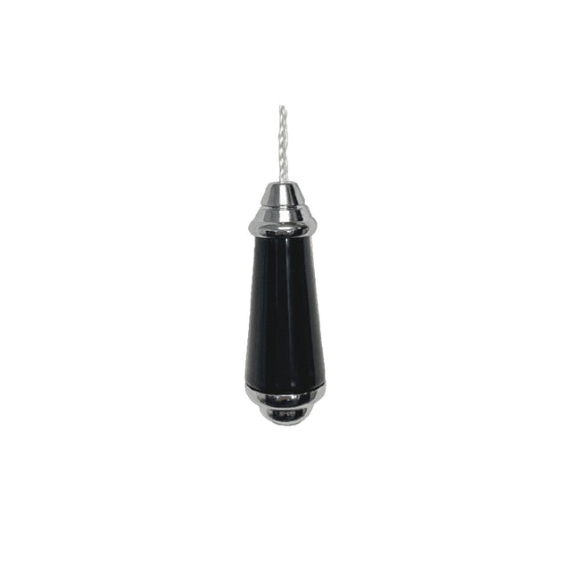 Miller Classic Light Pull in Chrome and Black Ceramic 2