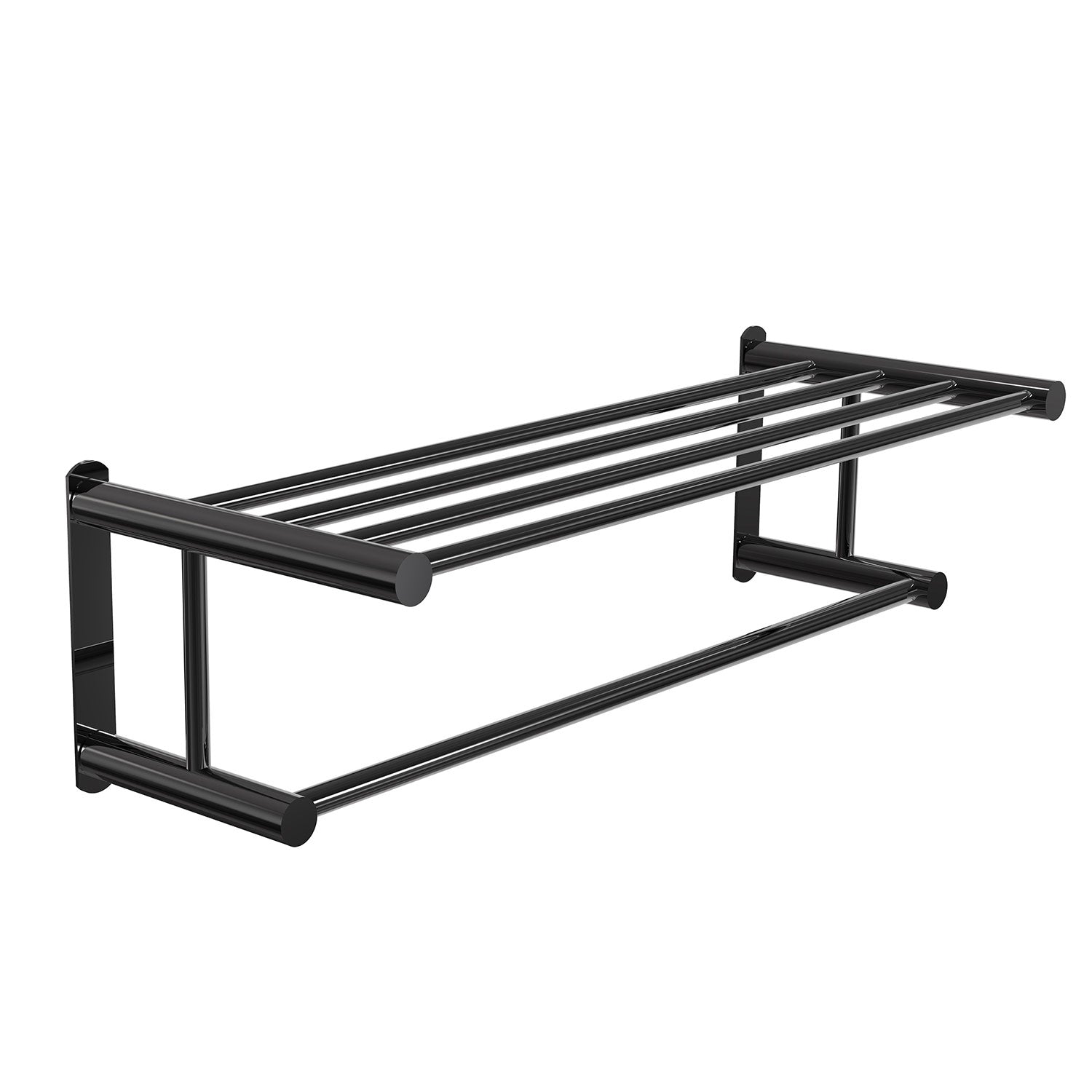 Miller Classic Towel Rack in Matt Black
