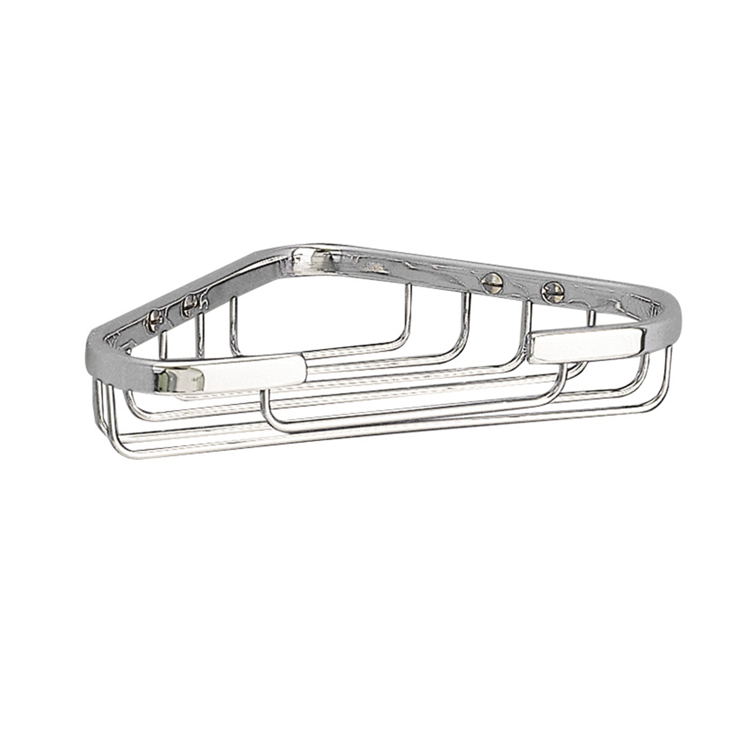 Miller Corner Soap Basket in Chrome