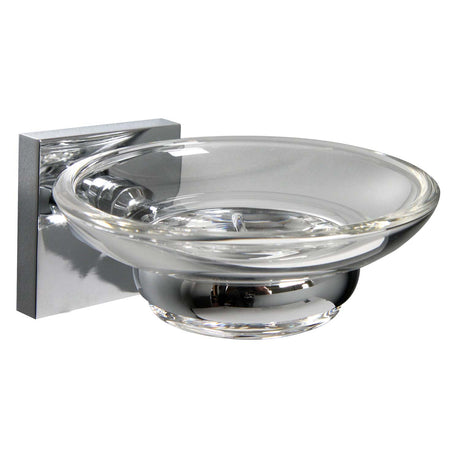 Miller Cube Soap Dish in Chrome