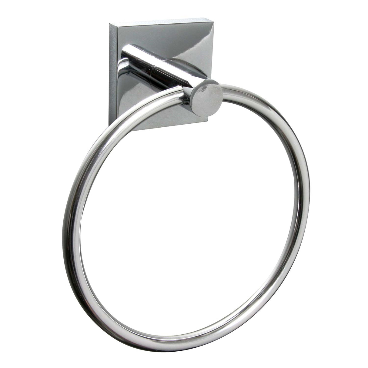 Miller Cube Towel Ring in Chrome