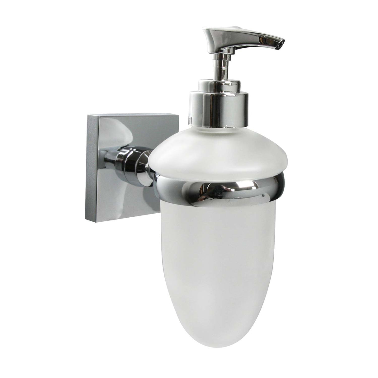 Miller Cube Wall Mounted Soap Dispenser in Chrome