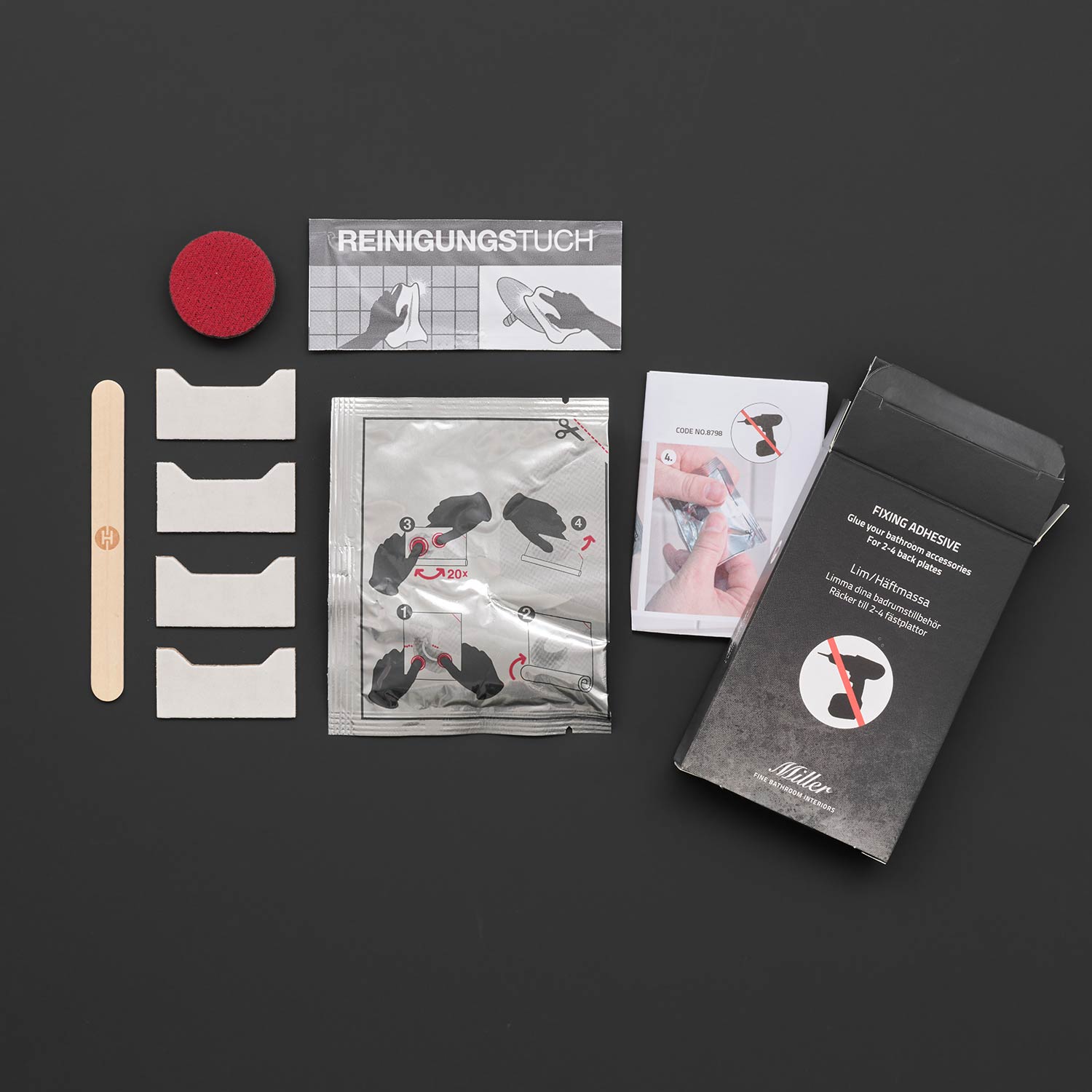 Miller Fixing Adhesive lifestyle