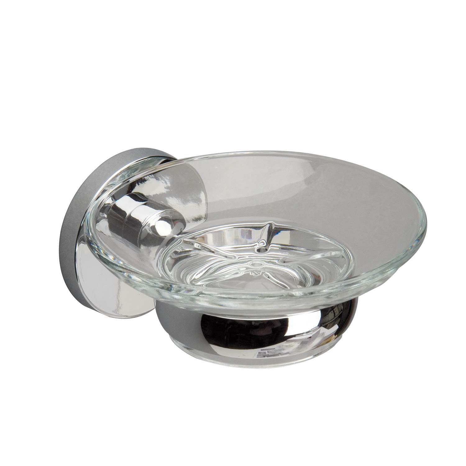 Miller Lily Soap Dish in Chrome