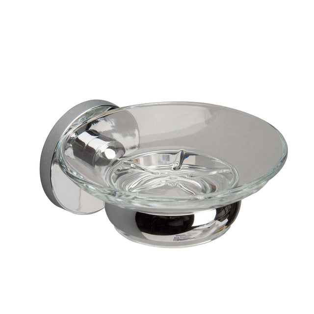 Miller Lily Soap Dish in Chrome