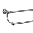 Miller Metro Double Towel Rail in Chrome