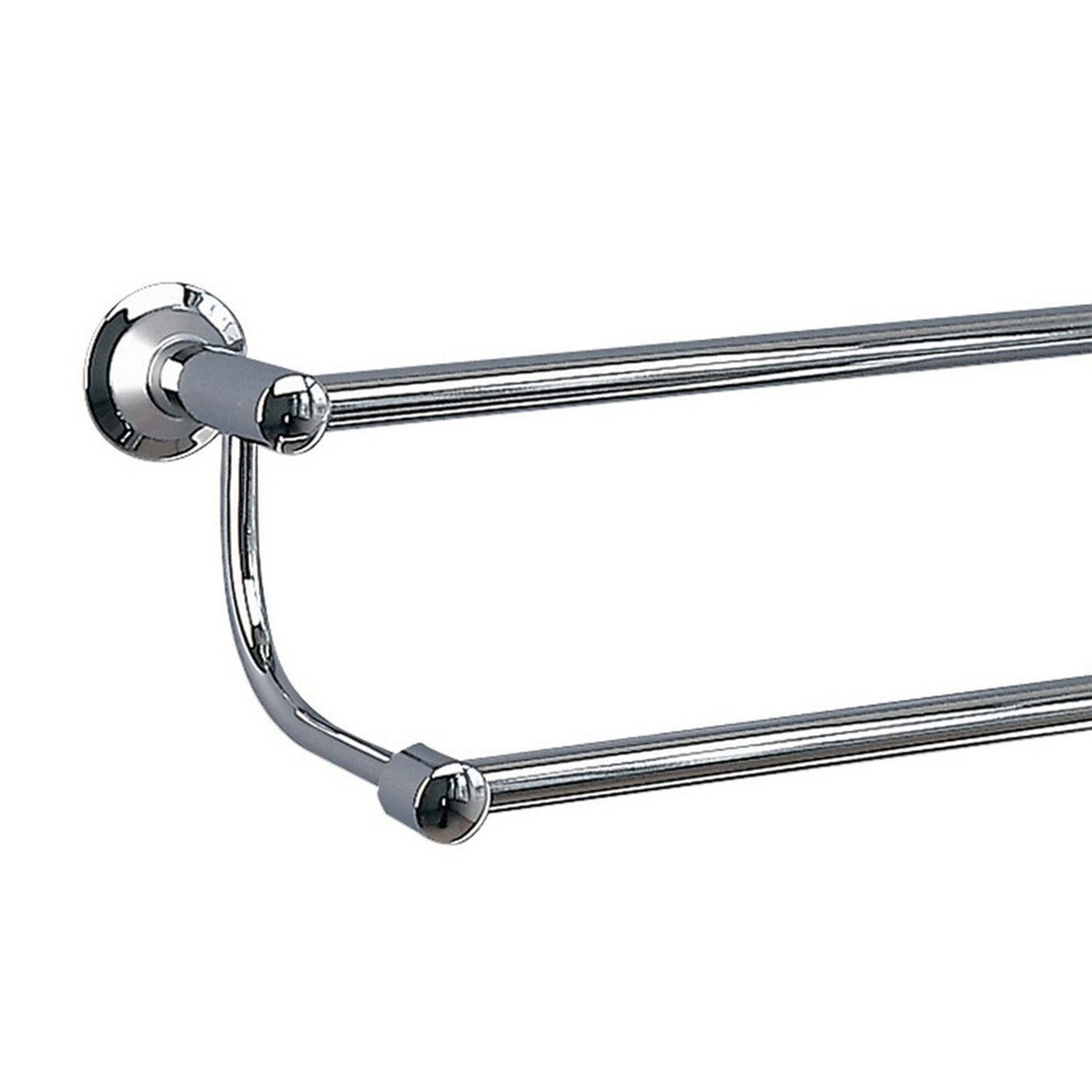 Miller Metro Double Towel Rail in Chrome