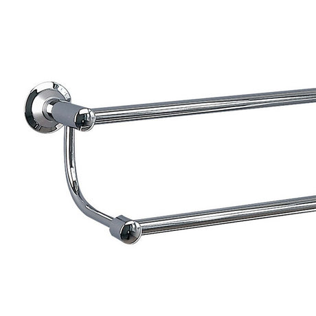 Miller Metro Double Towel Rail in Chrome
