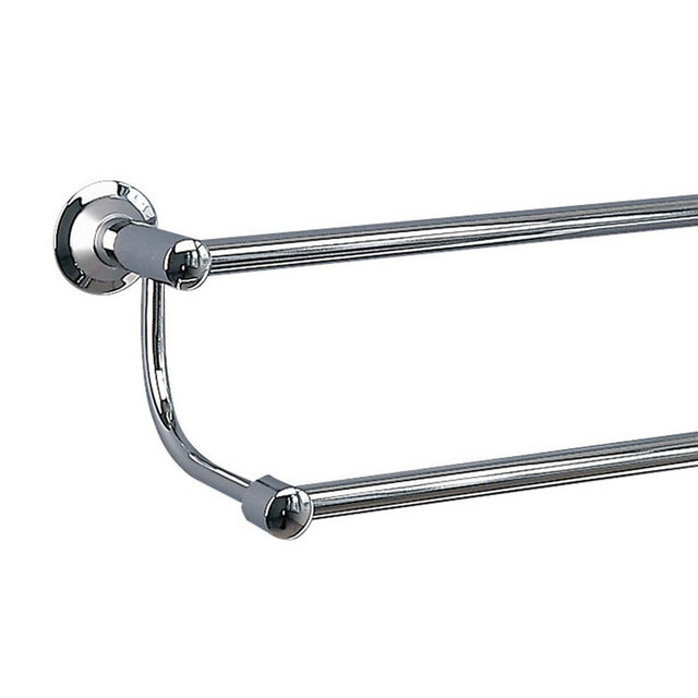 Miller Metro Double Towel Rail in Chrome