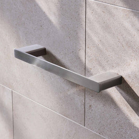 Miller Miami 300mm Single Towel Rail in Brushed Nickel