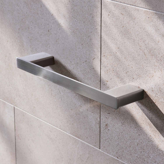 Miller Miami 300mm Single Towel Rail in Brushed Nickel