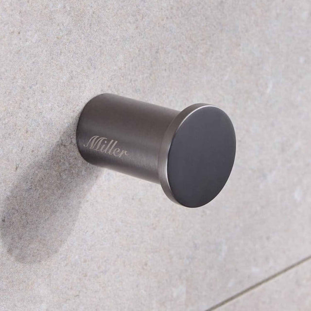 Miller Miami Single Hook in Gunmetal