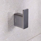 Miller Miami Single Robe Hook in Gunmetal