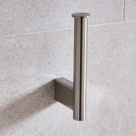 Miller Miami Spare Toilet Roll Holder in Brushed Nickel