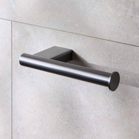 Miller Miami Spare Toilet Roll Holder in Gunmetal 2