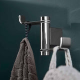 Miller Miami Swivel Double Robe Hook in Chrome lifestyle