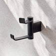 Miller Miami Swivel Double Robe Hook in Matt Black