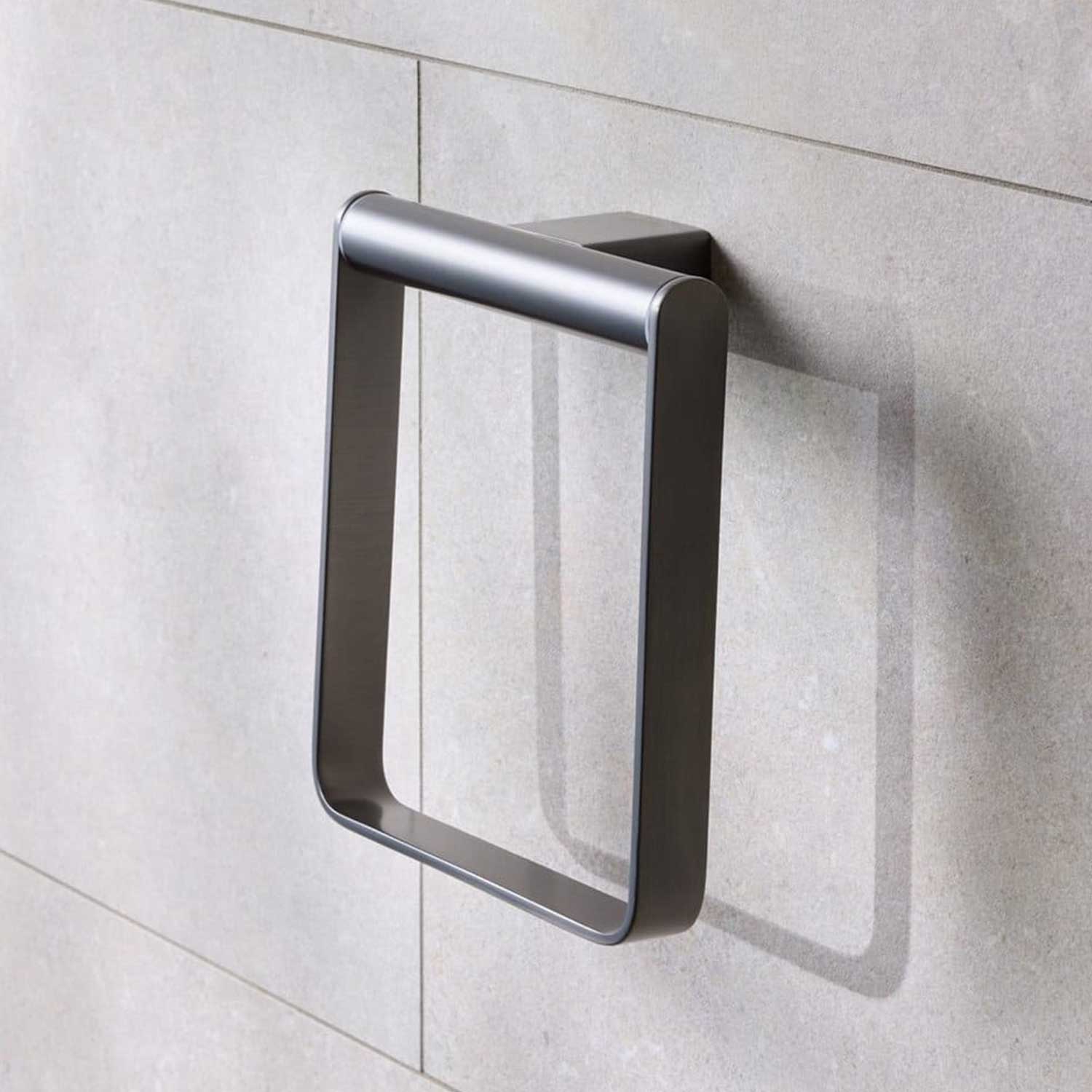 Miller Miami Swivel Towel Ring in Gunmetal