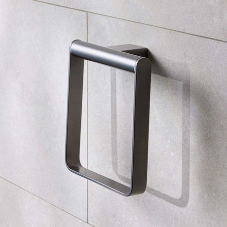 Miller Miami Swivel Towel Ring in Gunmetal