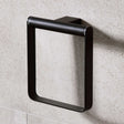 Miller Miami Swivel Towel Ring in Matt Black