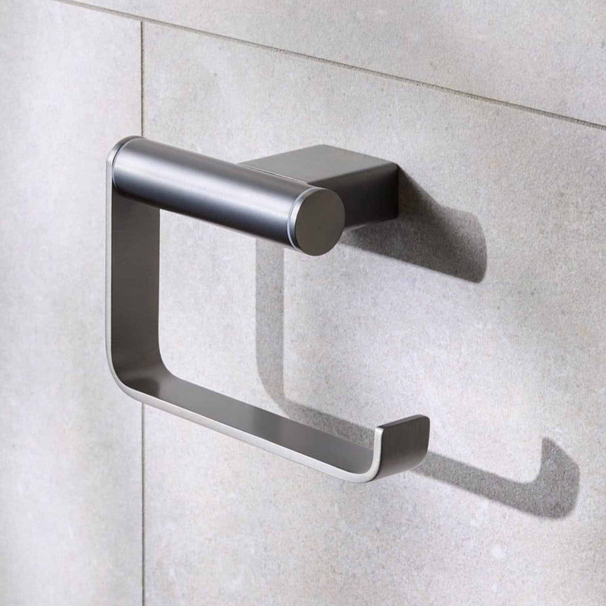 Miller Miami Toilet Roll Holder in Gunmetal