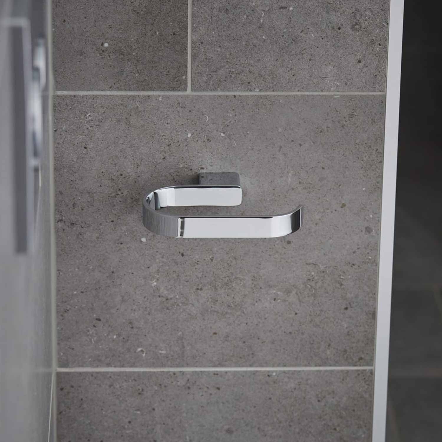 Miller Orlando Toilet Roll Holder in Chrome lifestyle