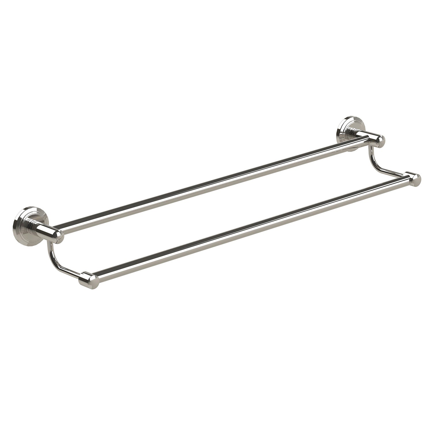 Miller Oslo 655mm Double Towel Rail in Polished Nickel