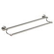 Miller Oslo 655mm Double Towel Rail in Polished Nickel