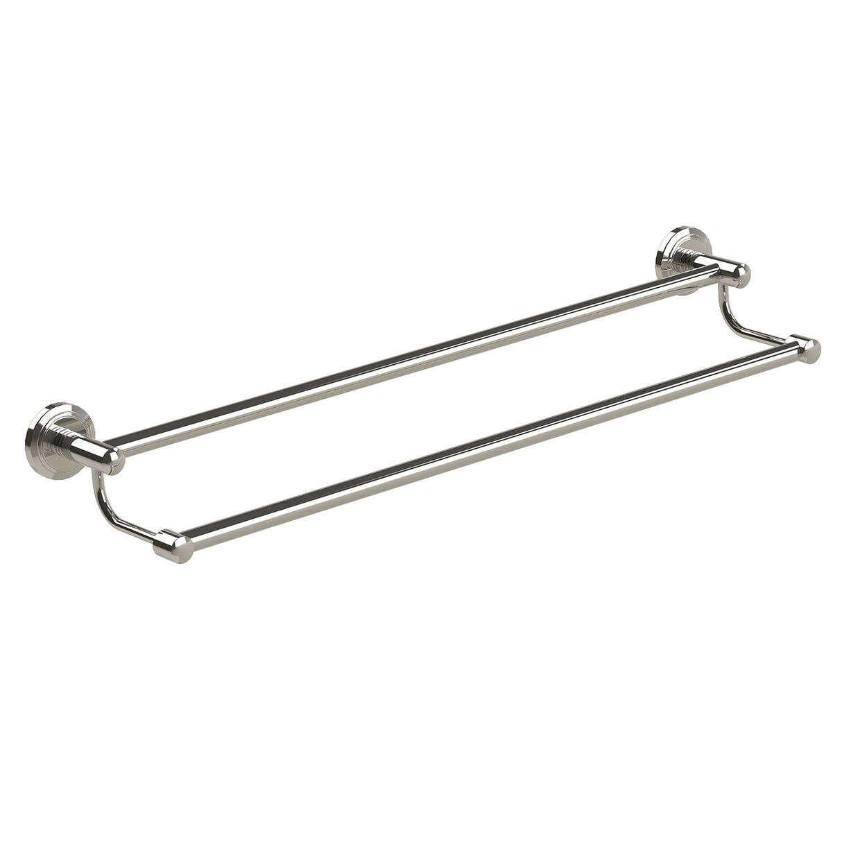Miller Oslo 655mm Double Towel Rail in Polished Nickel