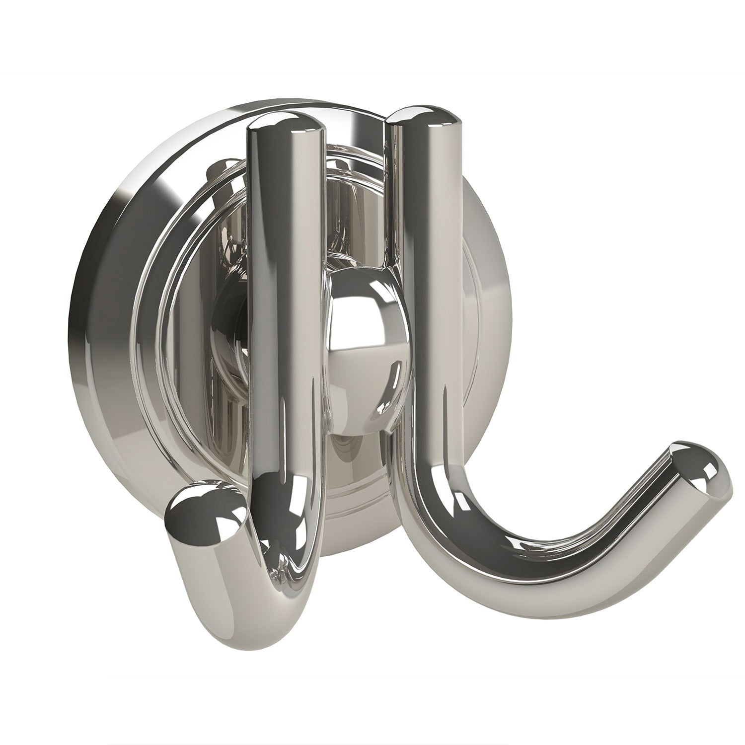 Miller Oslo Double Robe Hook in Polished Nickel