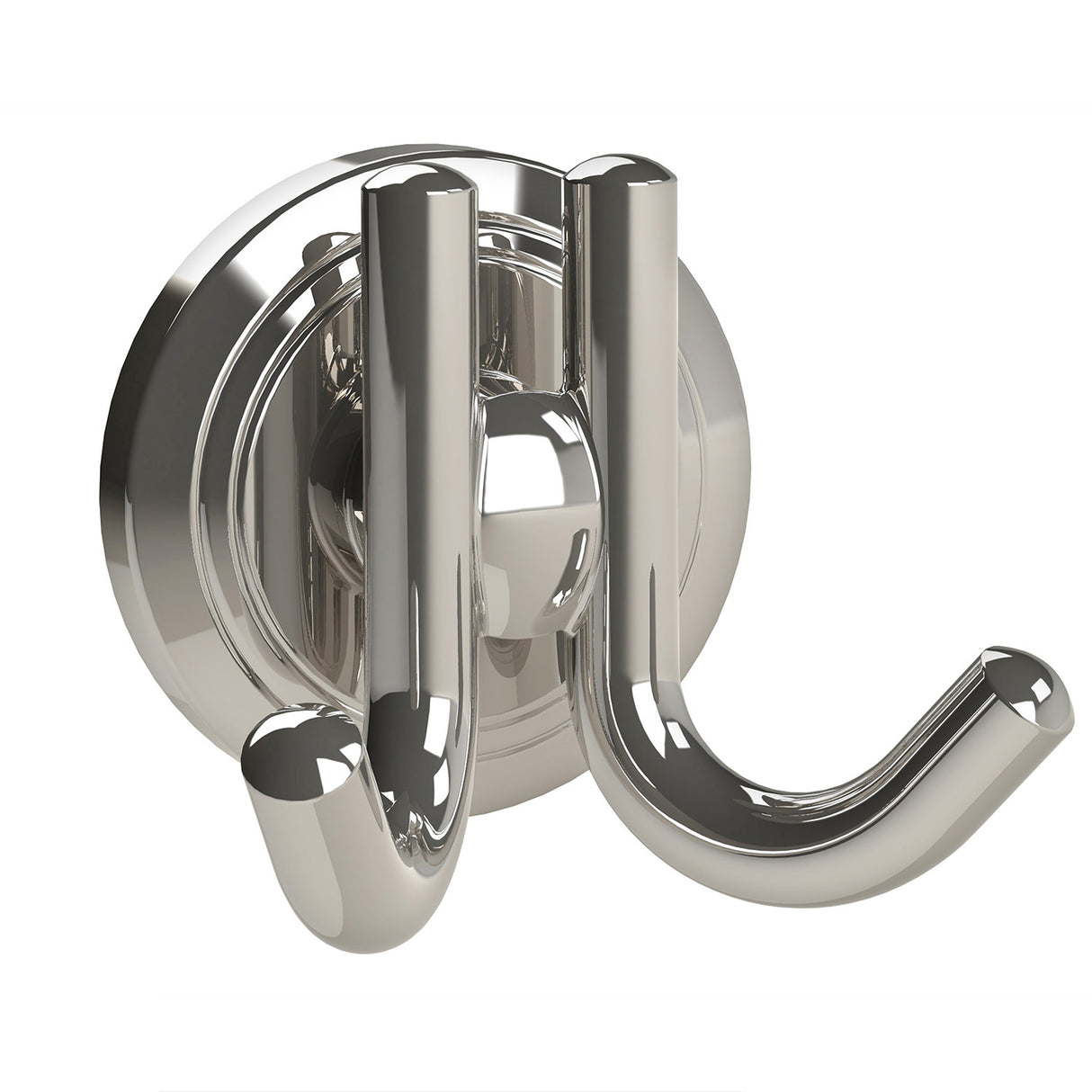 Miller Oslo Double Robe Hook in Polished Nickel
