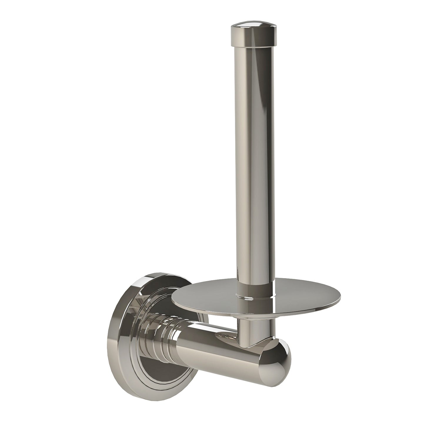 Miller Oslo Spare Toilet Roll Holder in Polished Nickel