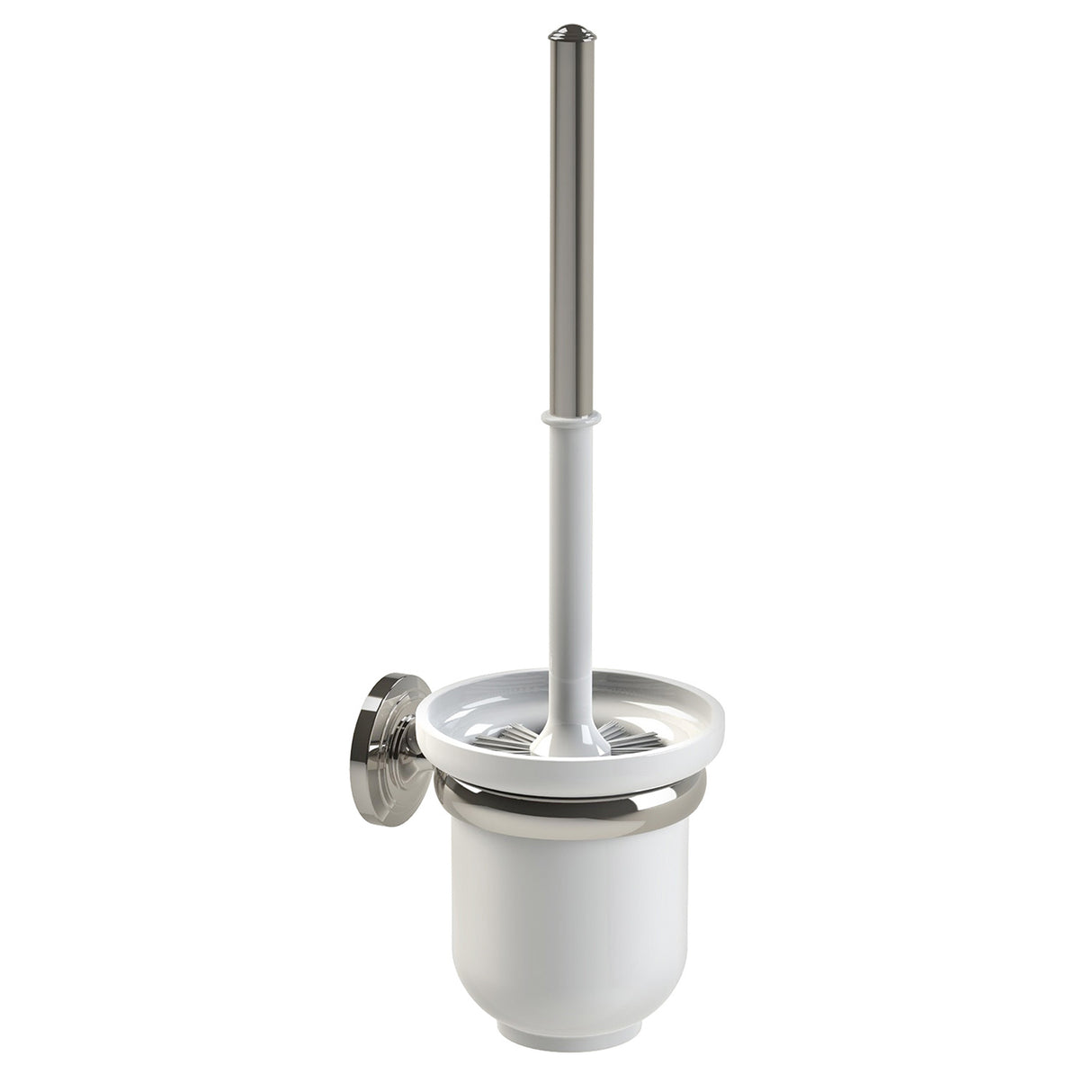 Miller Oslo Toilet Brush and Polished Nickel Holder