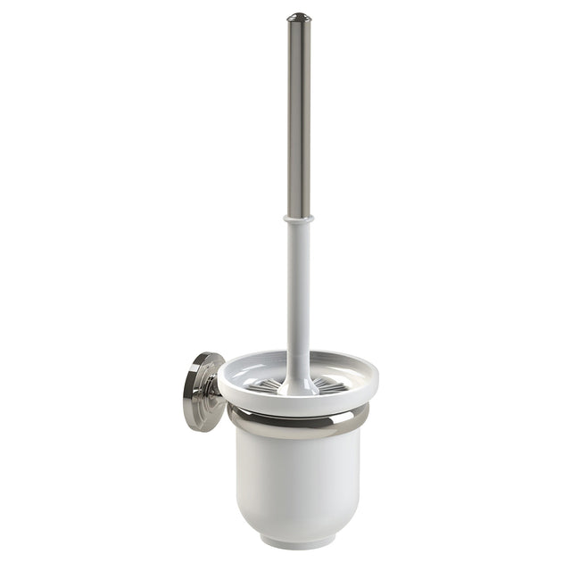 Miller Oslo Toilet Brush and Polished Nickel Holder