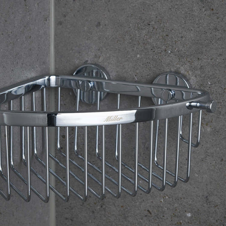 Miller Pair Of Gluable Brackets in Chrome