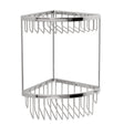Miller Signature 2 Tier Corner Basket in Chrome