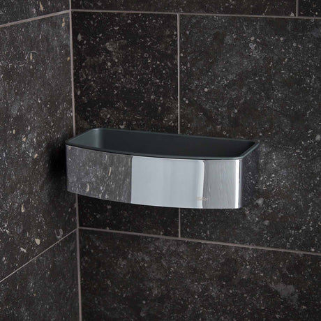 Miller Signature D Shaped Basket with Removable Tray in Chrome