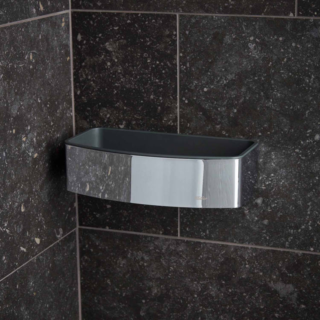 Miller Signature D Shaped Basket with Removable Tray in Chrome