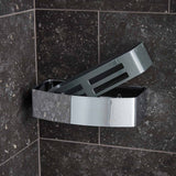 Miller Signature D Shaped Basket with Removable Tray in Chrome 2