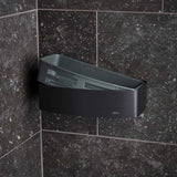 Miller Signature D Shaped Basket with Removable Tray in Matt Black 2