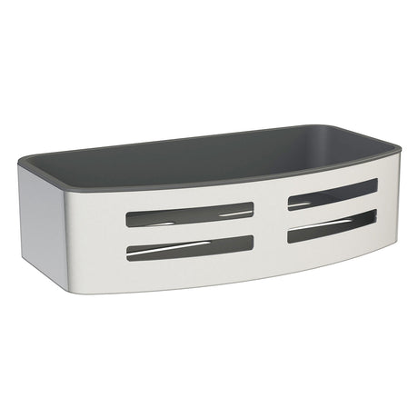 Miller Signature Rectangular Shower Tidy with Removable Tray in Chrome