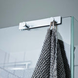 Miller Signature Shower Door and Screen Fitting 4 Hook in Chrome lifestyle