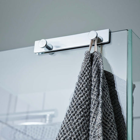 Miller Signature Shower Door and Screen Fitting 4 Hook in Chrome lifestyle