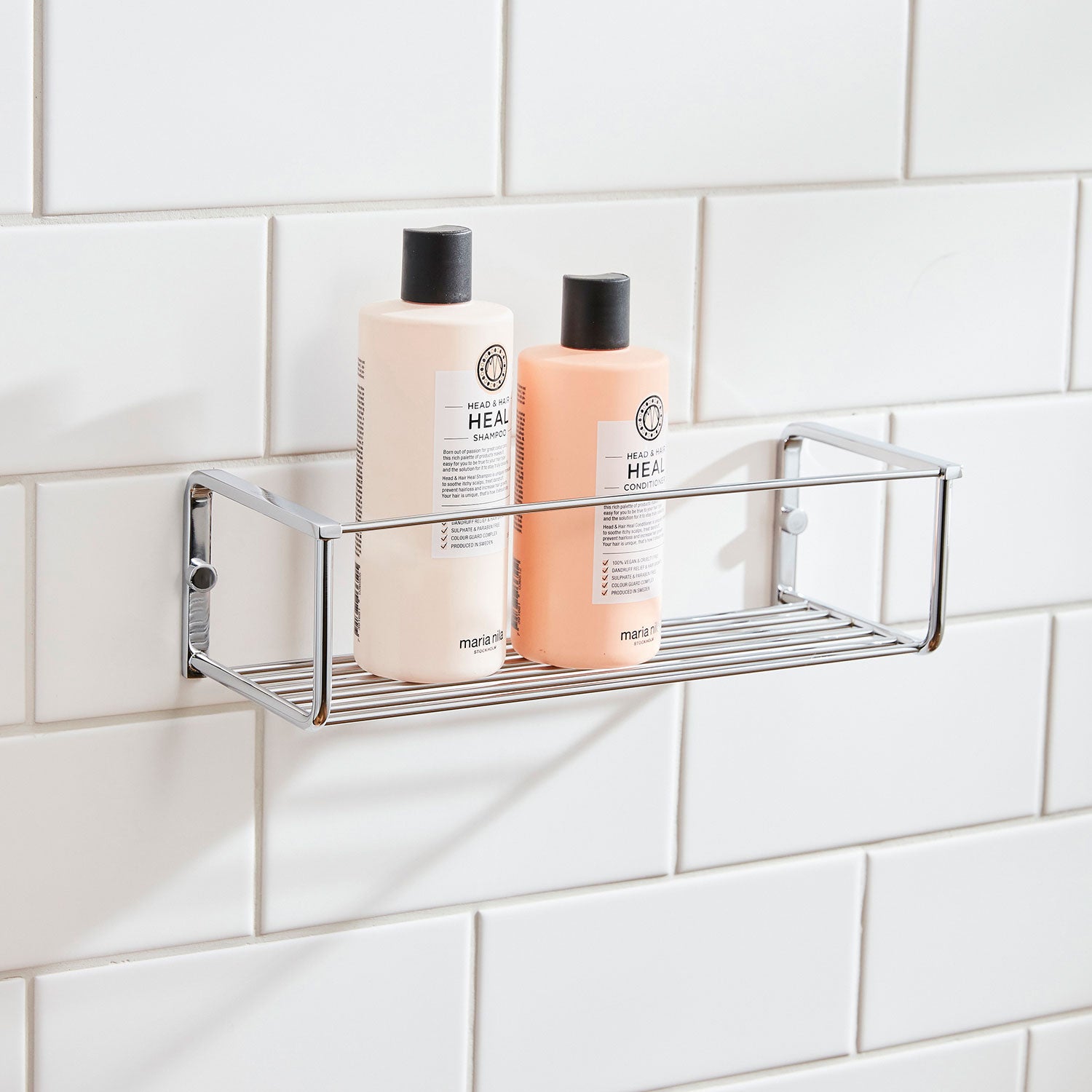 Miller Signature Single Shower Basket in Chrome 3