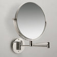 Miller Signature Wall Mounted Extending Magnifying Mirror in Chrome