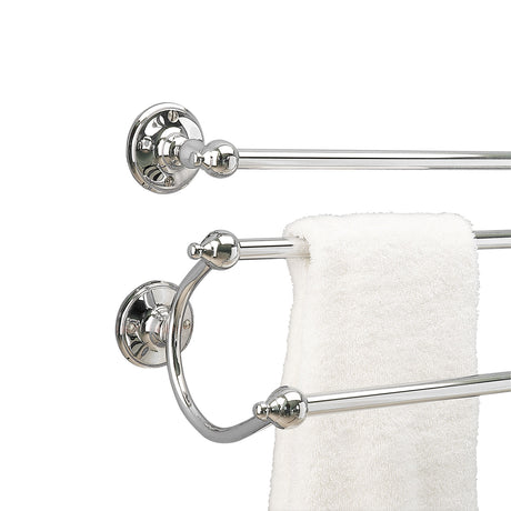 Miller Stockholm 545mm Chrome Double Towel Rail