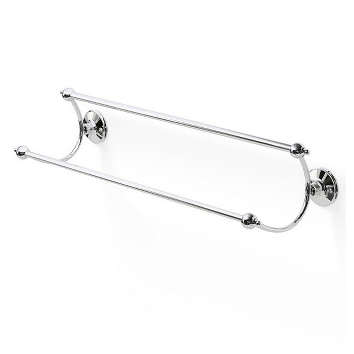 Miller Stockholm 720mm Double Towel Rail in Chrome