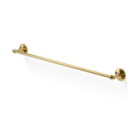 Miller Stockholm 720mm Polished Brass Single Towel Rail