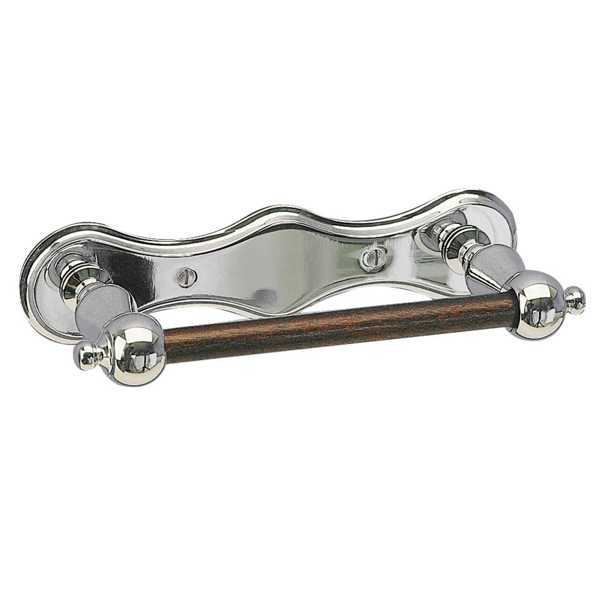 Miller Stockholm Double Post Toilet Roll Holder in Chrome